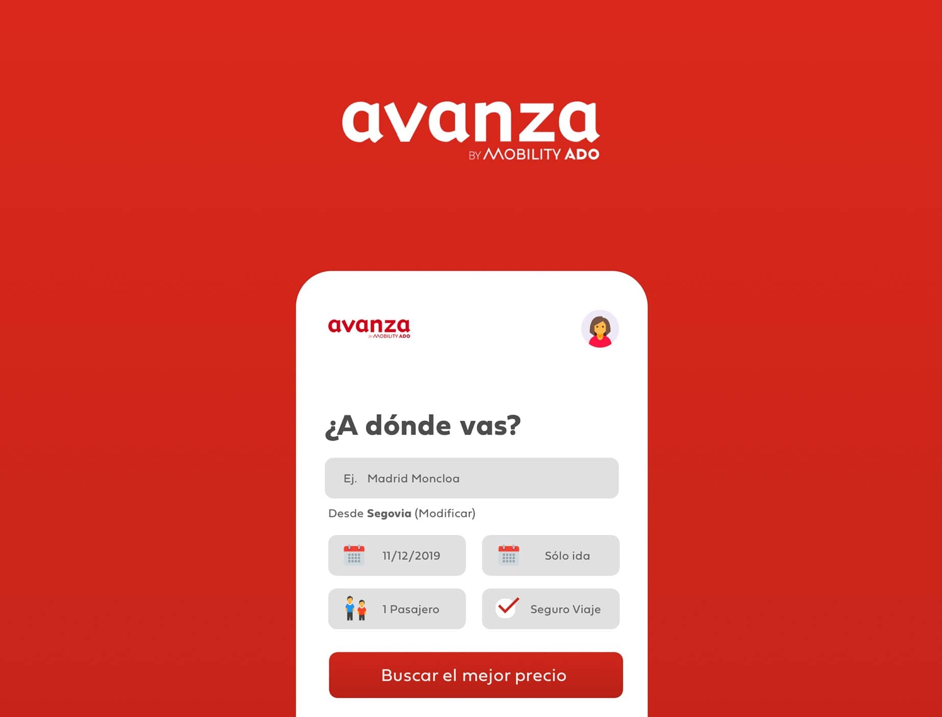 Avanza bus app